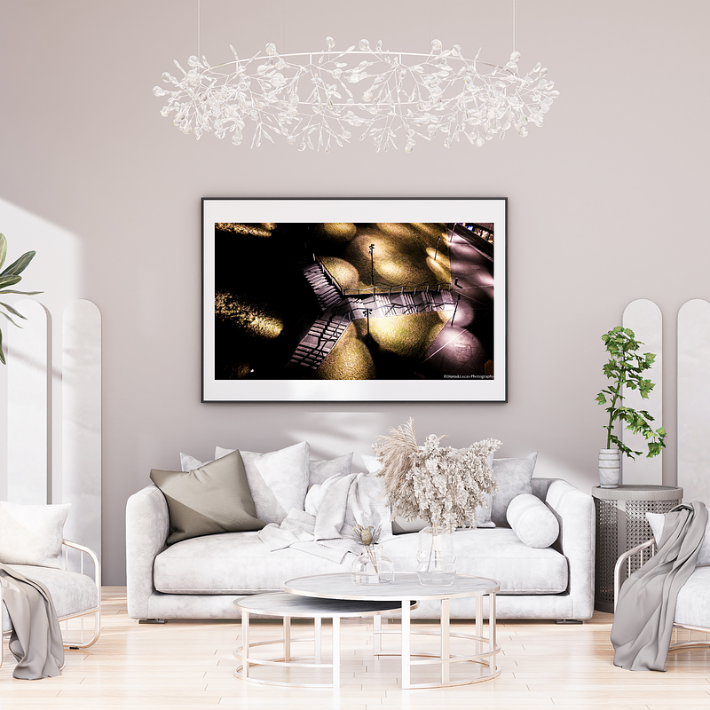 COLLECTION - URBAN GEOMETRY HORIZONTAL - "Spotted Ground" - LIMITED EDITION 10 of 10