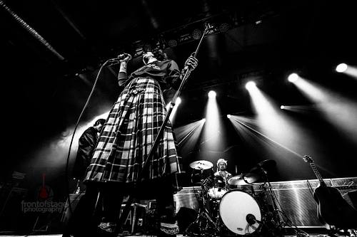 Die Indie‑Band Girl In The Year Above  in der Columbiahalle in Berlin