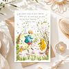 Hoppity Hop | Winnie the Pooh, Christopher Robin and Piglet | Art Card