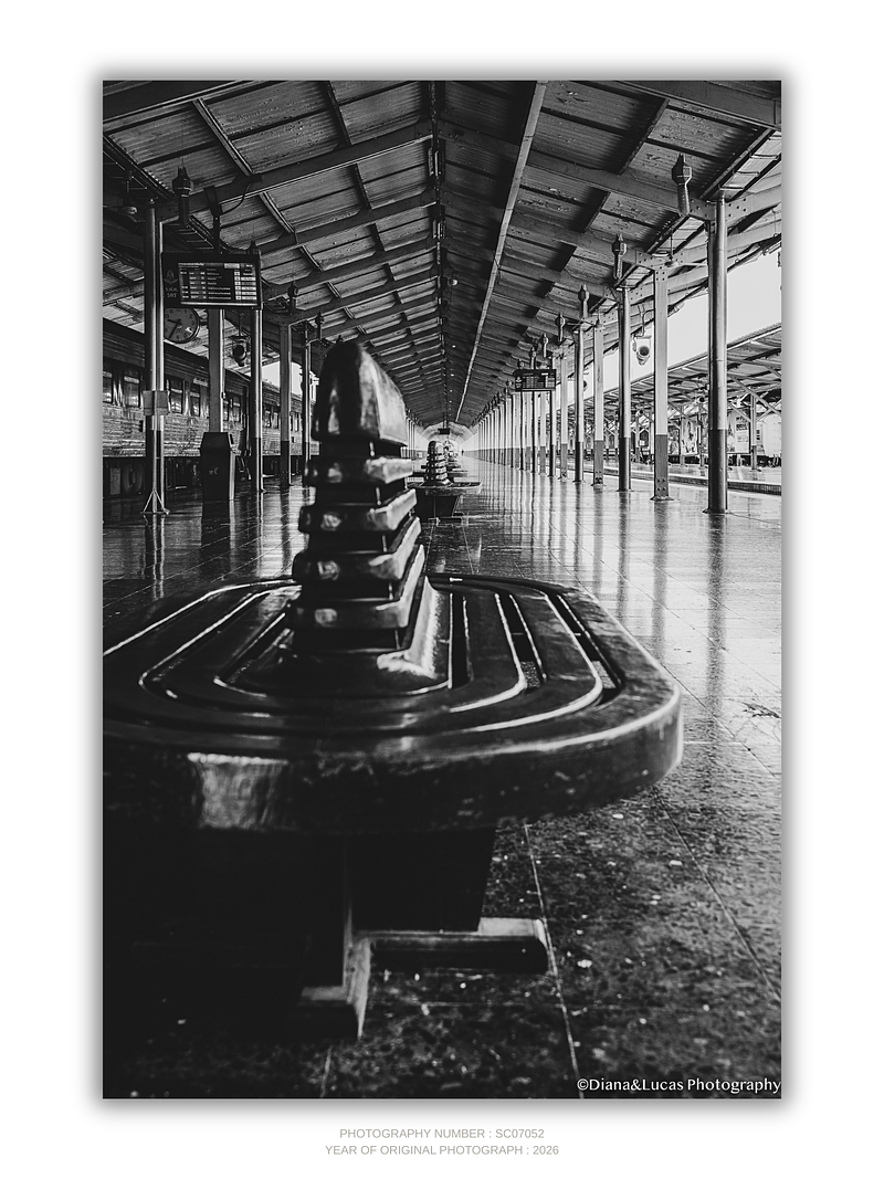 COLLECTION - URBAN GEOMETRY VERTICAL - "Station Silence" - LIMITED EDITION 10 of 10