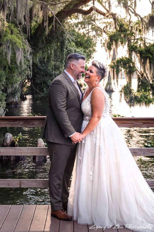 Luxury second marriage wedding photography by Legacy of Love Photography in North Central Florida.