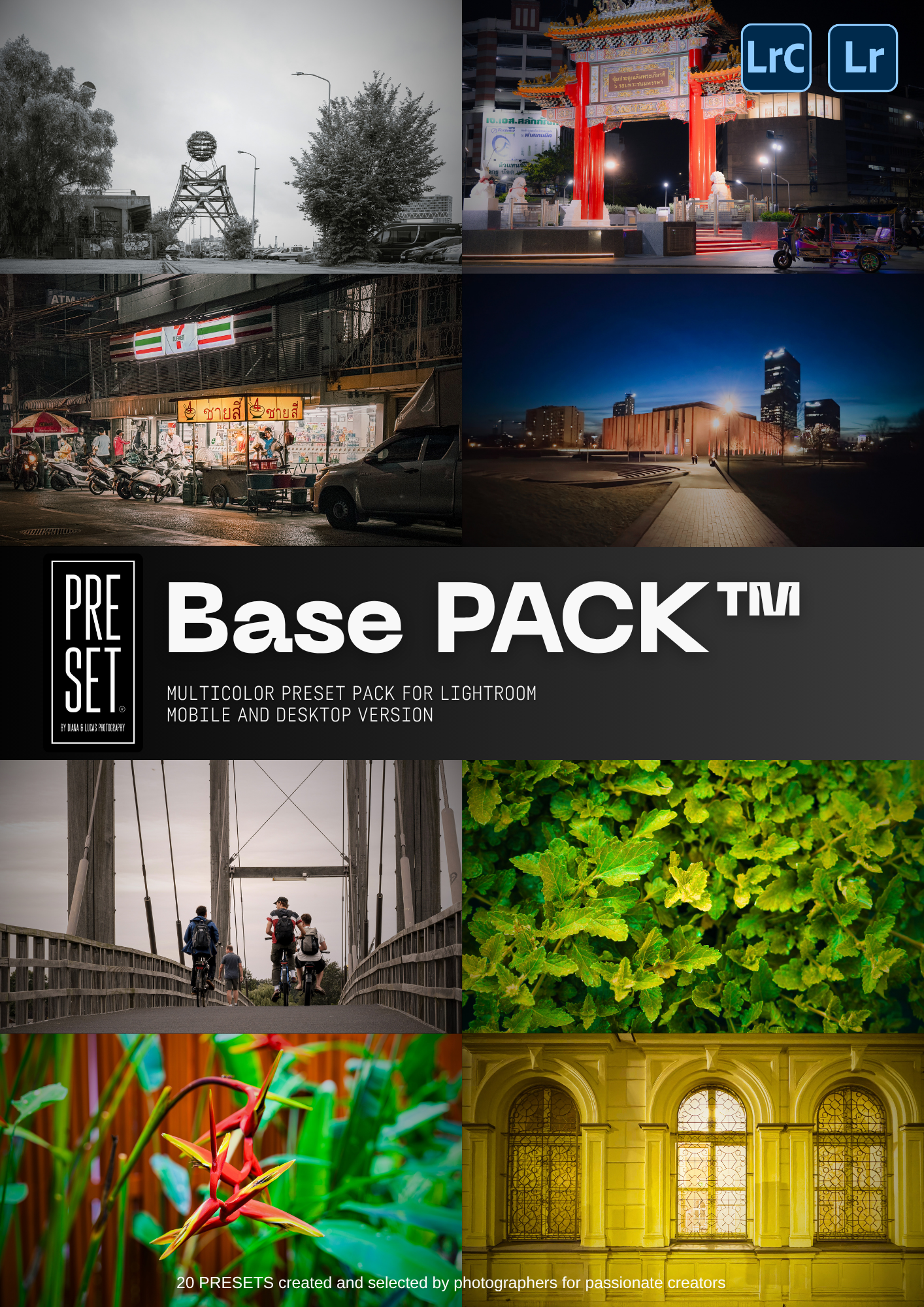 BASE PACK - LIGHTROOM PRESET PACK