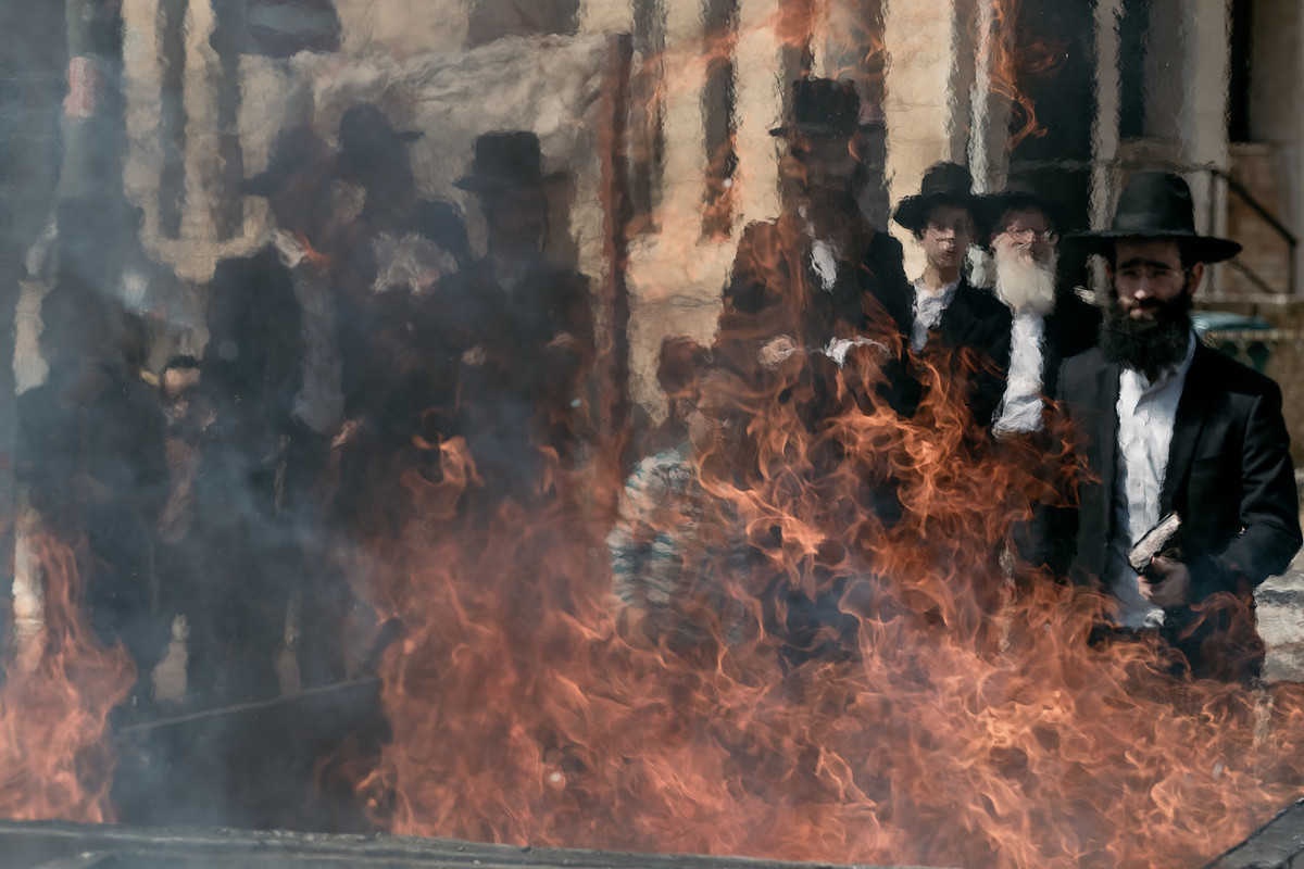 Passover Chametz Burn
