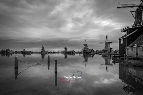 Zaanse Schans Windmills