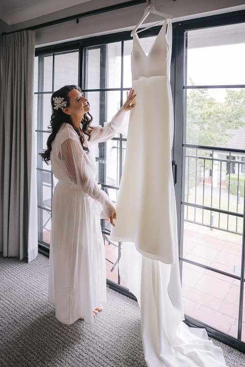 Bride Getting Ready