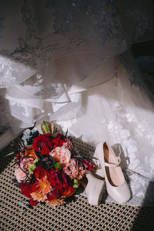 Bride Getting Ready