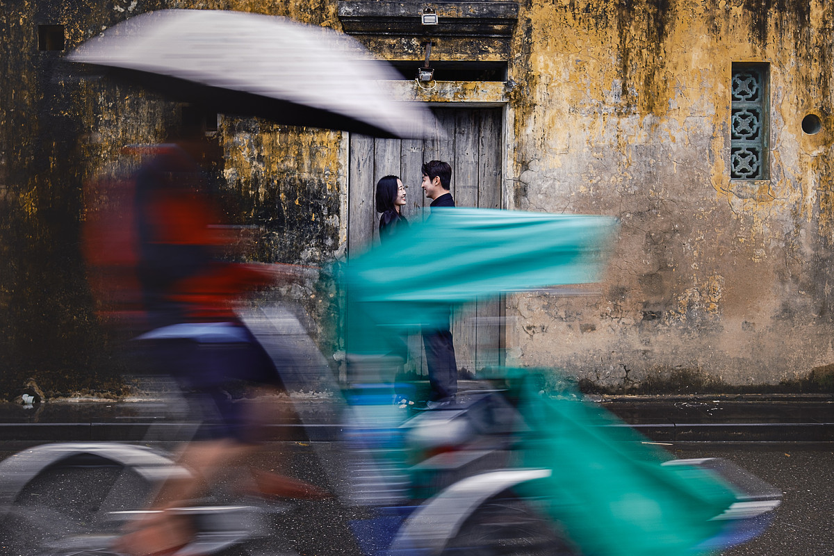 A staged photograph