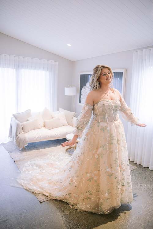 Bride Getting Ready