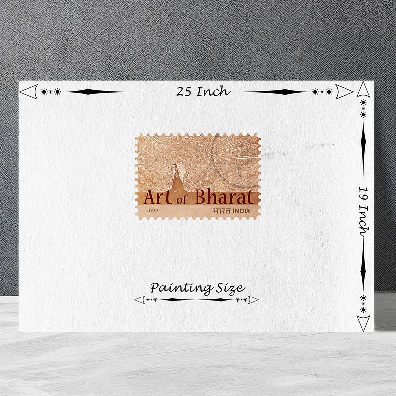 Inner Peace – Hand-Painted Buddha