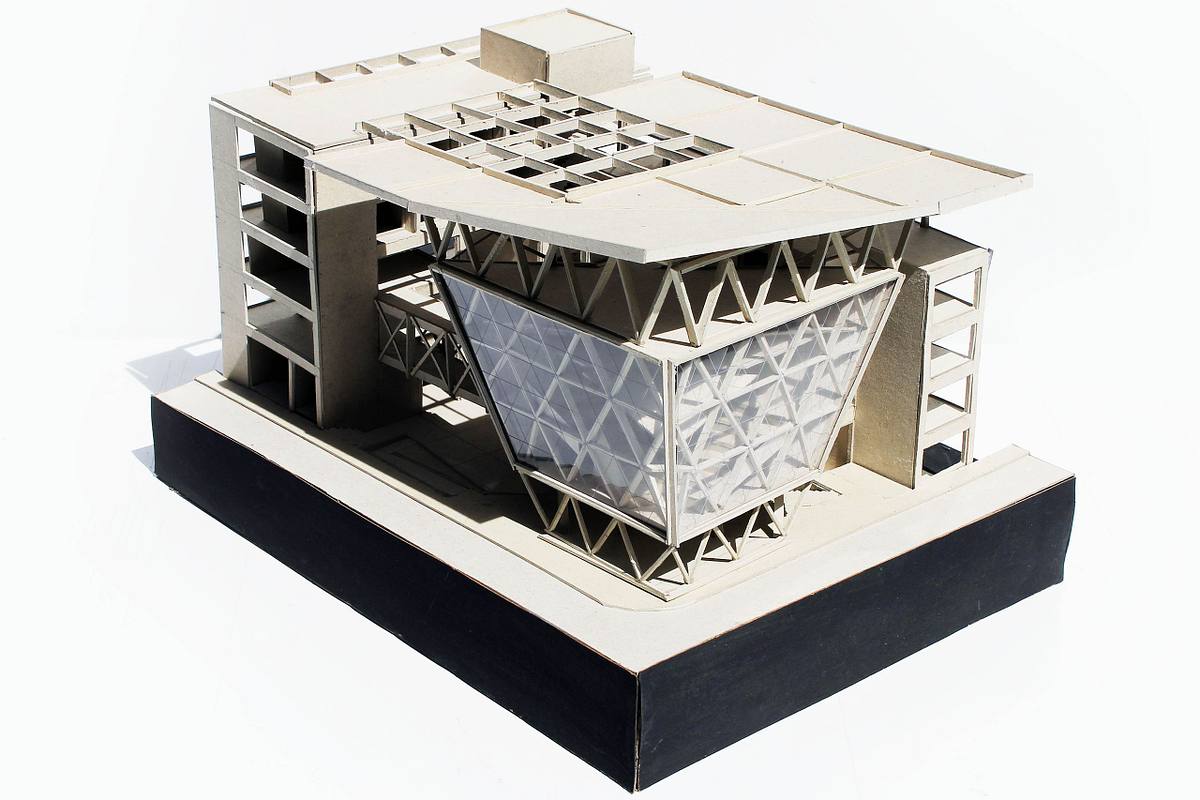 maqueta arquitectura urbana chacao caracas