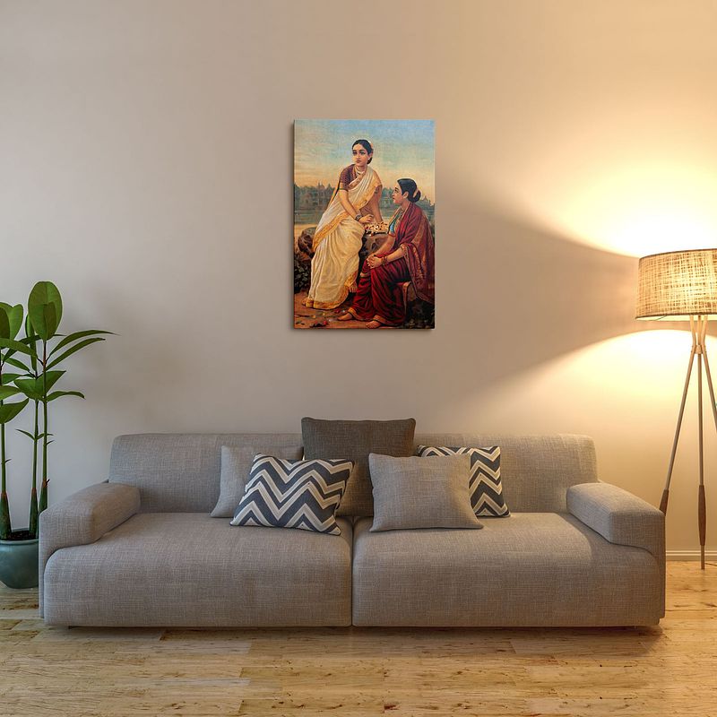 Radha – A Timeless Masterpiece by Raja Ravi Varma