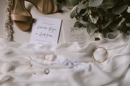 Bride Getting Ready