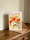 Spring Daffodils | Botanical Illustration | Art Card | with Envelope