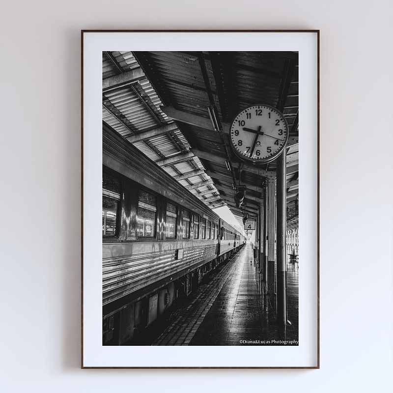 COLLECTION - URBAN GEOMETRY VERTICAL - "Almost Time" - LIMITED EDITION 10 of 10