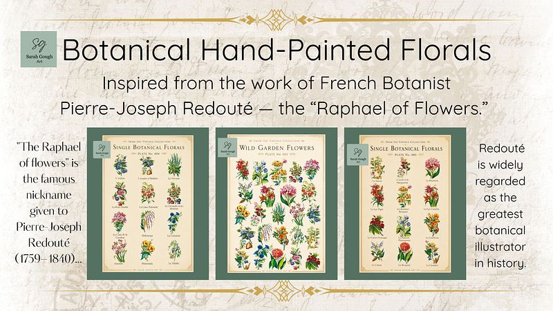 A Little Story Behind the Botanical Illustrator and the Inspiration for Vintage Art