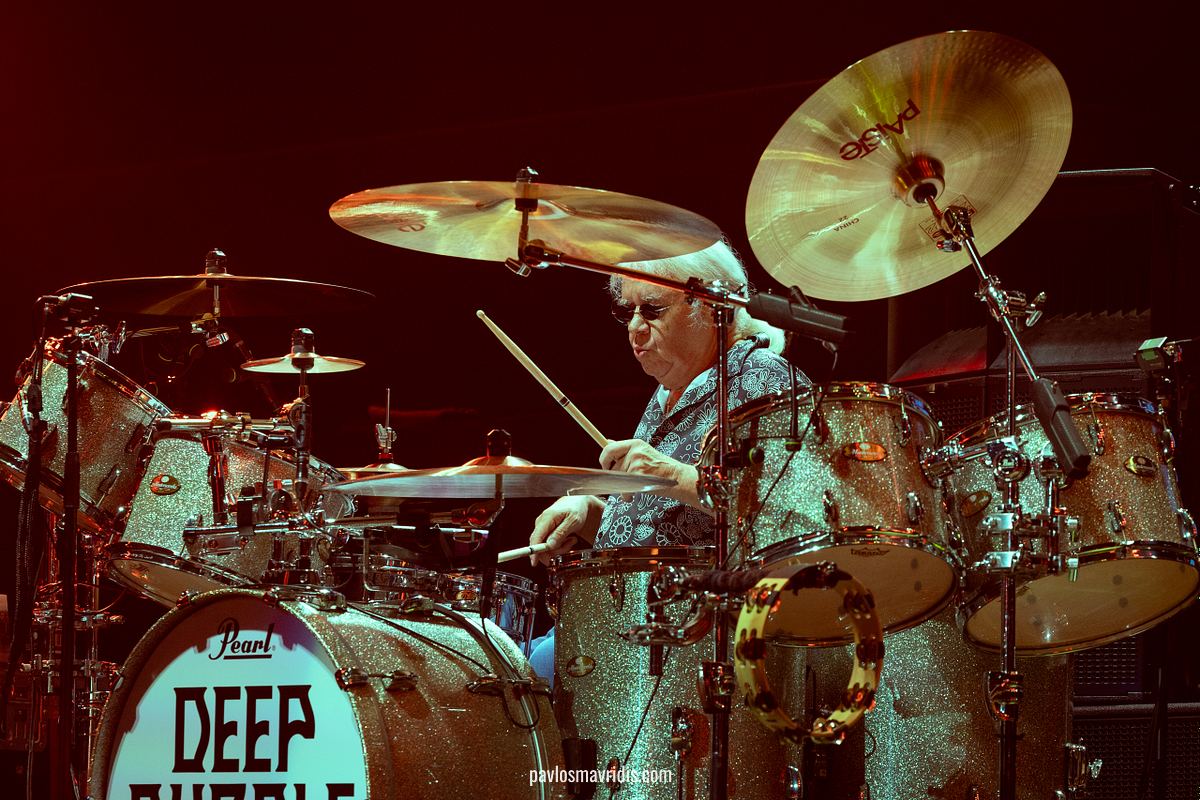 Deep Purple performing live at Telekom Center, Athens 2026. Concert photos by Pavlos Mavridis.