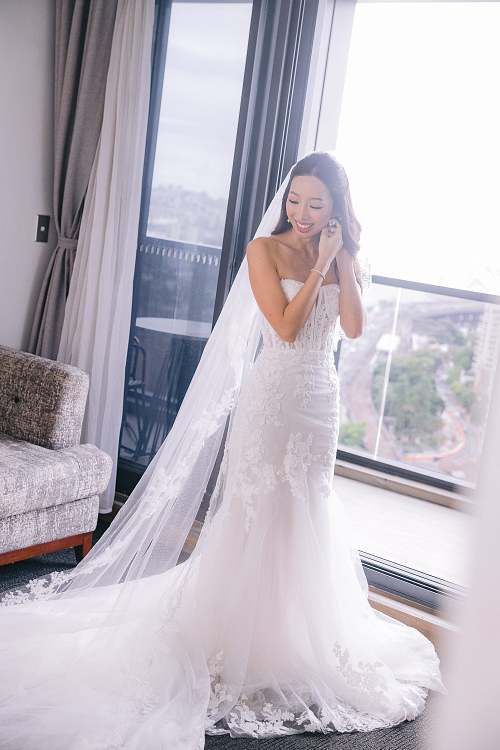 Bride Getting Ready