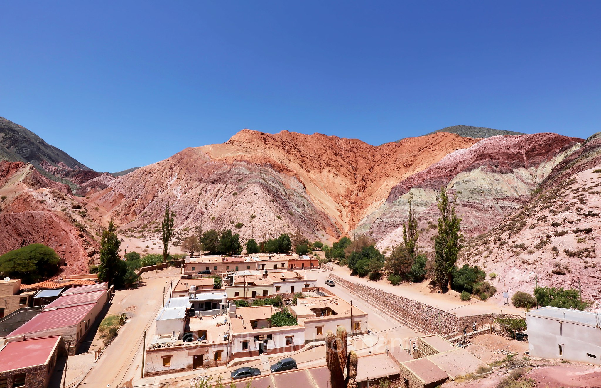 Cerro de los Siete Colores, Purmamarca, Quebrada de Humahuaca, Jujuy, Argentina, Argentinien