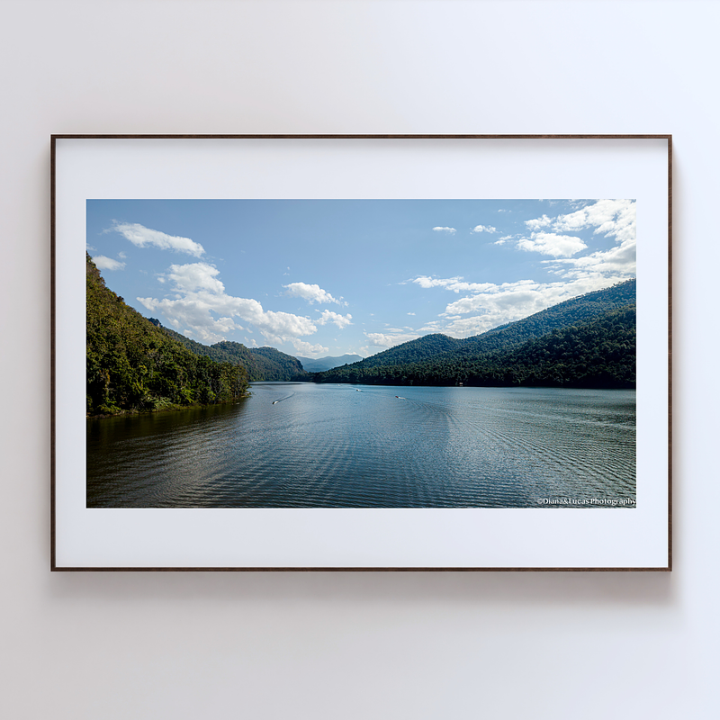 THE ONE AERIAL PRINTS - "Between the Hills" - LIMITED EDITION 5 of 5