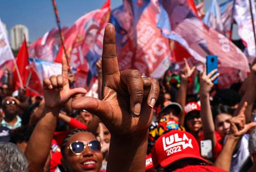 Pro-Lula Demonstration On Labour Day