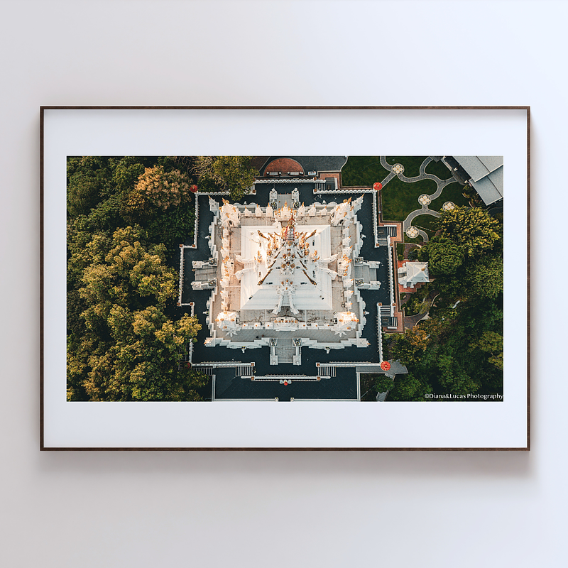 COLLECTION - FROM ABOVE HORIZONTAL - "The Roof Nobody Sees" - LIMITED EDITION 10 of 10