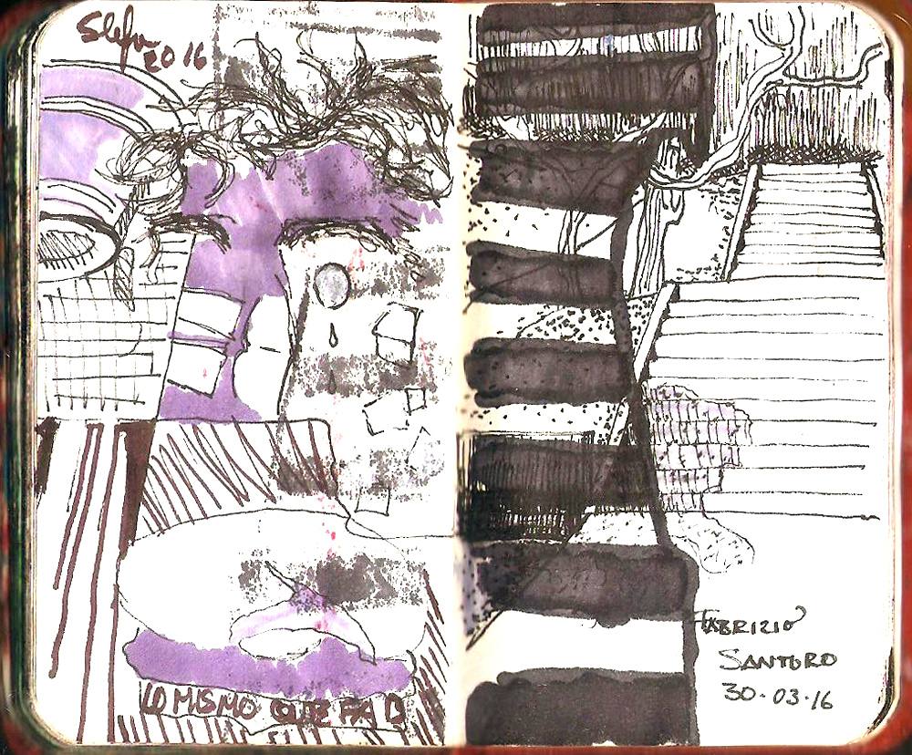 abstract graphic architectural expression personal drawing