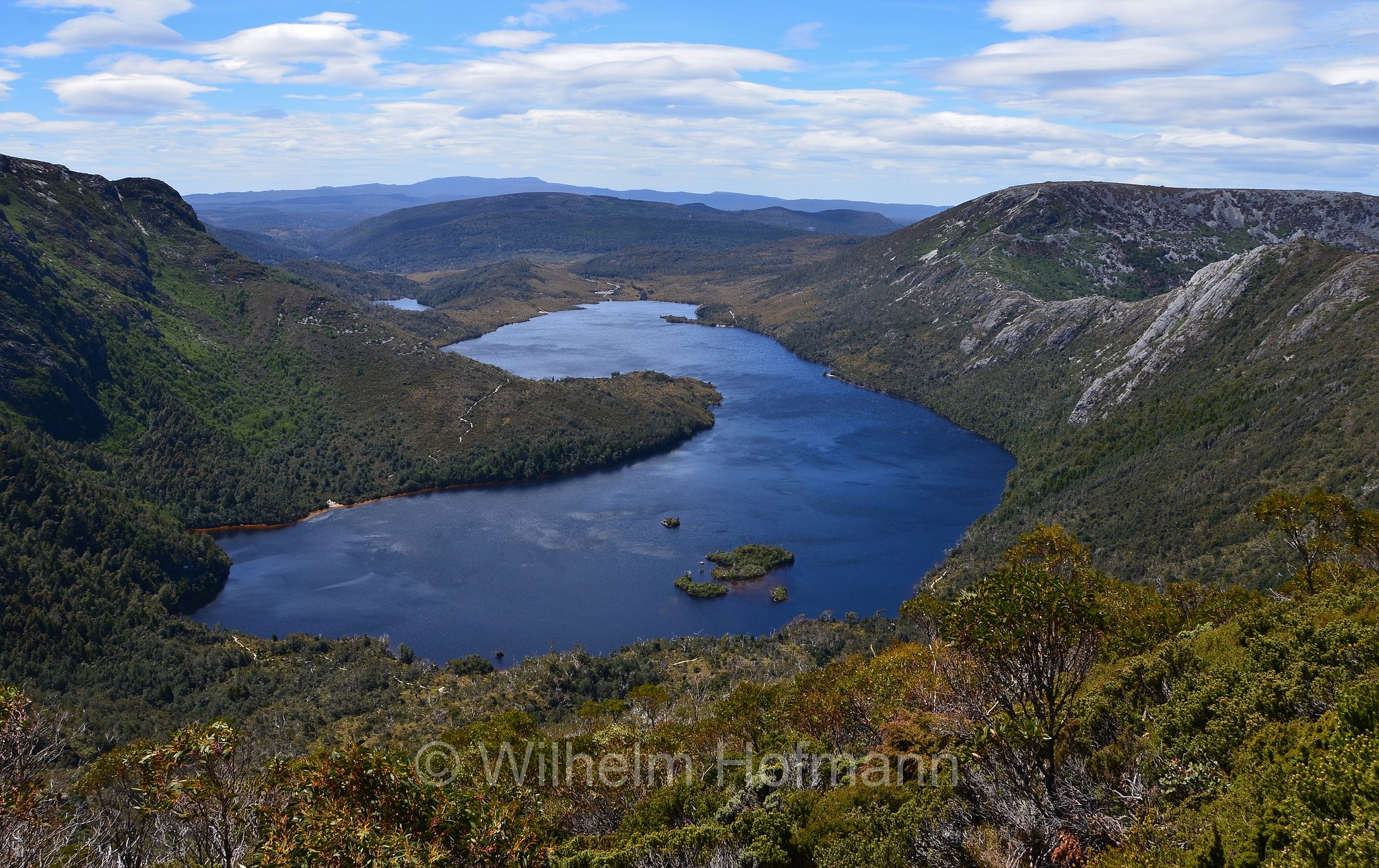 Face Track, Dove Lake, Cradle Mountain National Park, Cradle Mountain-Lake St Clair National Park, Cradle-Mountain-Lake-St.-Clair-Nationalpark, Parco nazionale del monte Cradle-lago St Clair, Tasmania, Tasmanien, Australia, Australien