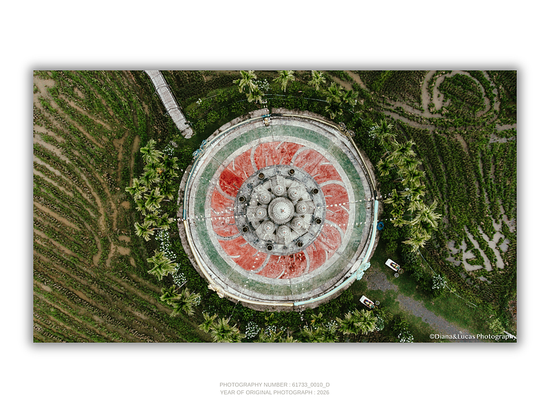 THE ONE - AERIAL PRINTS - "Sacred Round" - LIMITED EDITION 5 of 5