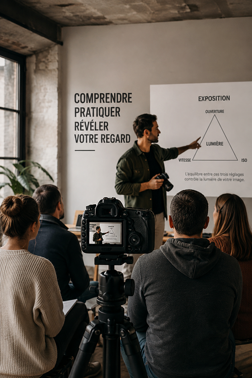 Formations Photo - En ligne ou en pr&eacute;sentiel