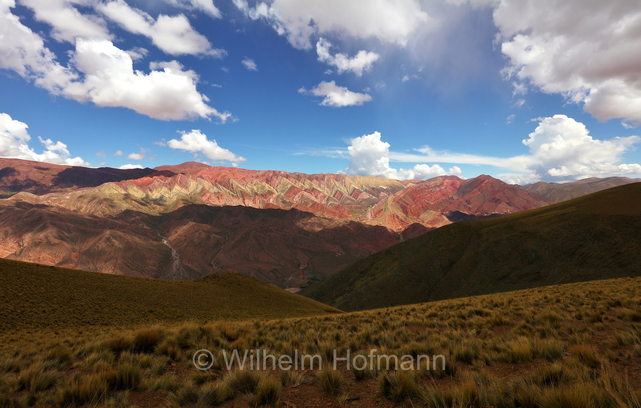 Serranía de Hornocal, Hornocal, Quebrada de Humahuaca, Jujuy, Argentina, Argentinien