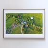 COLLECTION - FROM ABOVE HORIZONTAL - "The Village Between Fields" - LIMITED EDITION 10 of 10