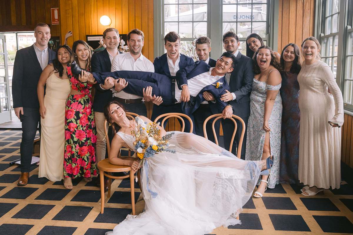 Wedding Reception at Mosman Rowers