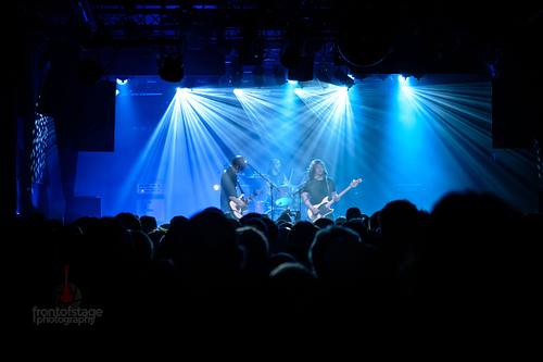 Die deutsche Post-Punk- und Noise-Rock-Band DIE NERVEN im Berliner SO36