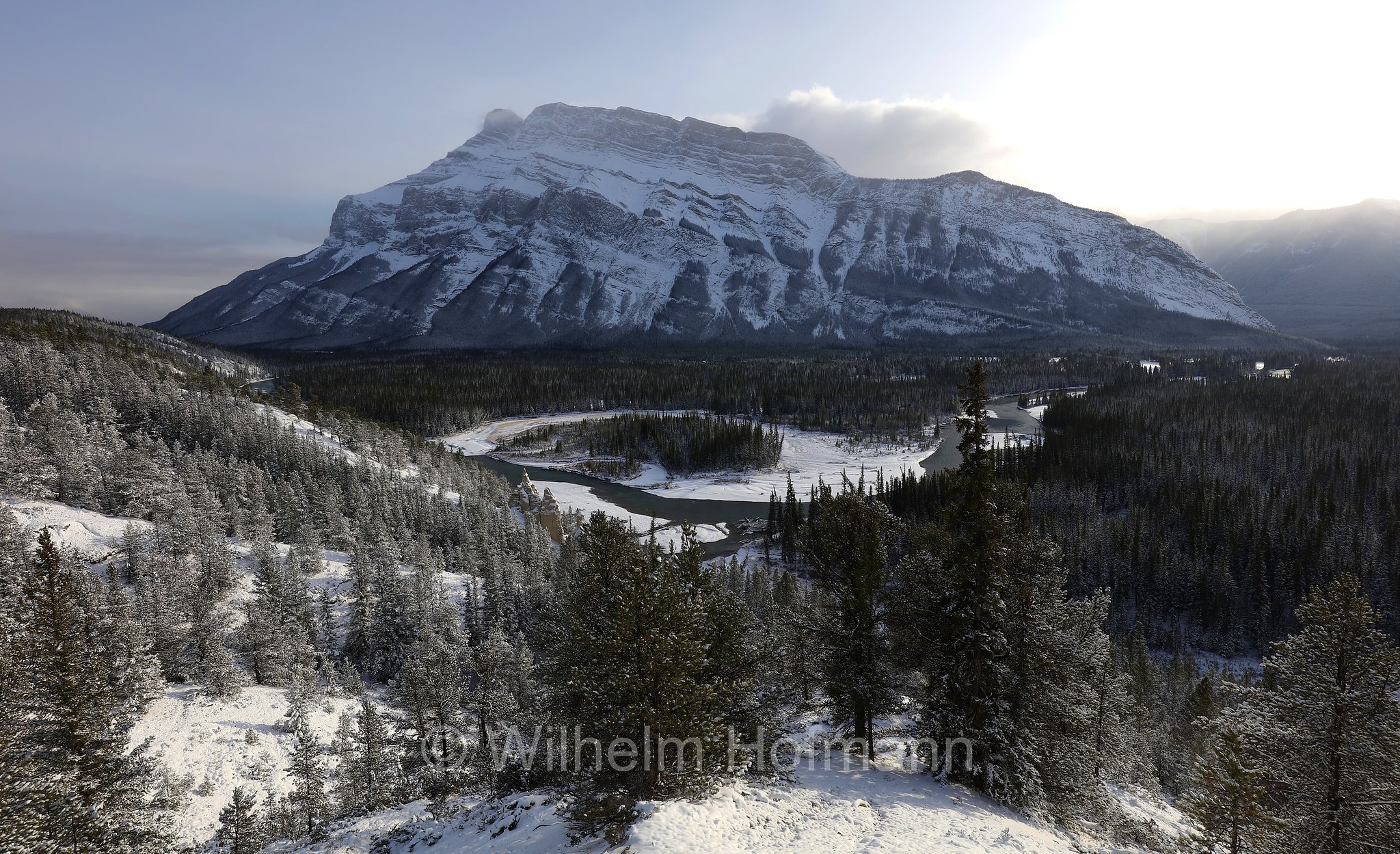 Hoodoos, Tunnel Mountain, Banff National Park, Banff-Nationalpark, Parco nazionale Banff, Alberta, Canada, Kanada