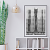 COLLECTION - URBAN GEOMETRY VERTICAL - "Divided Tower" - LIMITED EDITION 10 of 10