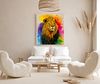 Leo colour fusion - This painting is exhibit in France