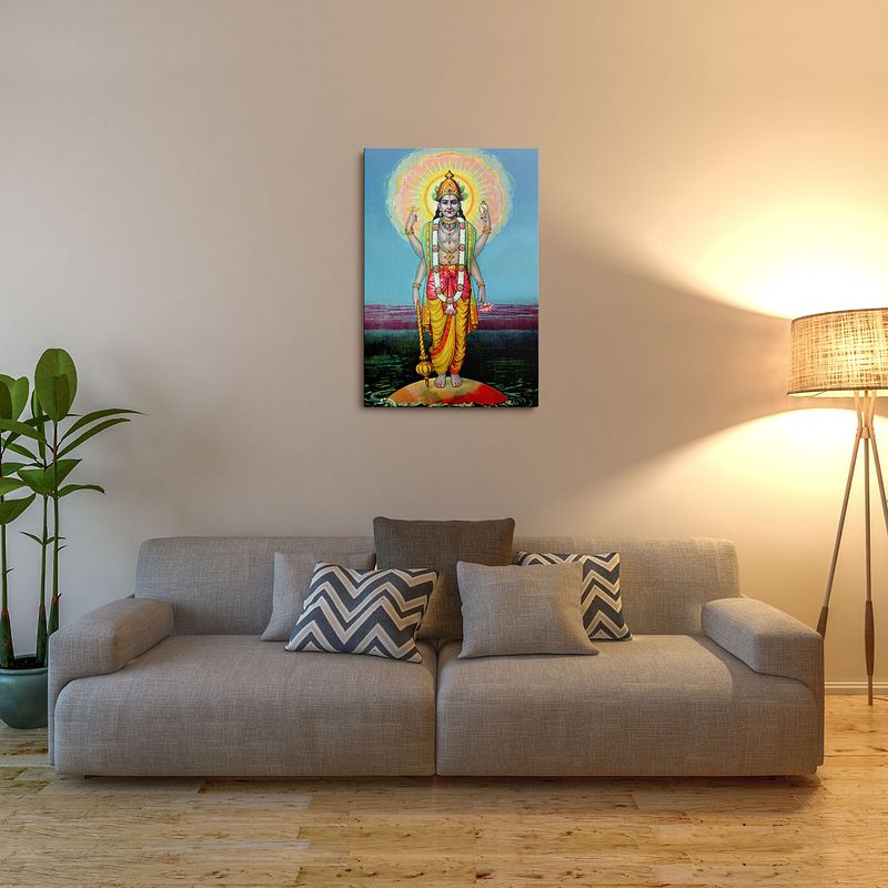 Vishnu: The Protector of the Universe by Raja Ravi Verma