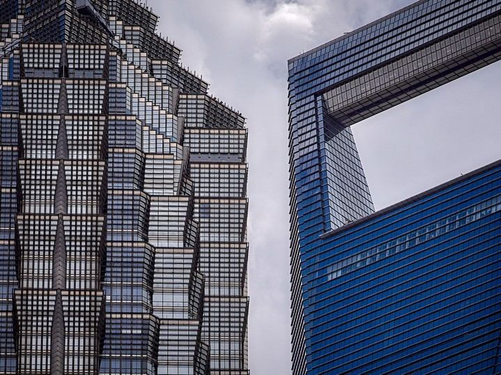 Two Titans of Pudong - Shanghai, China