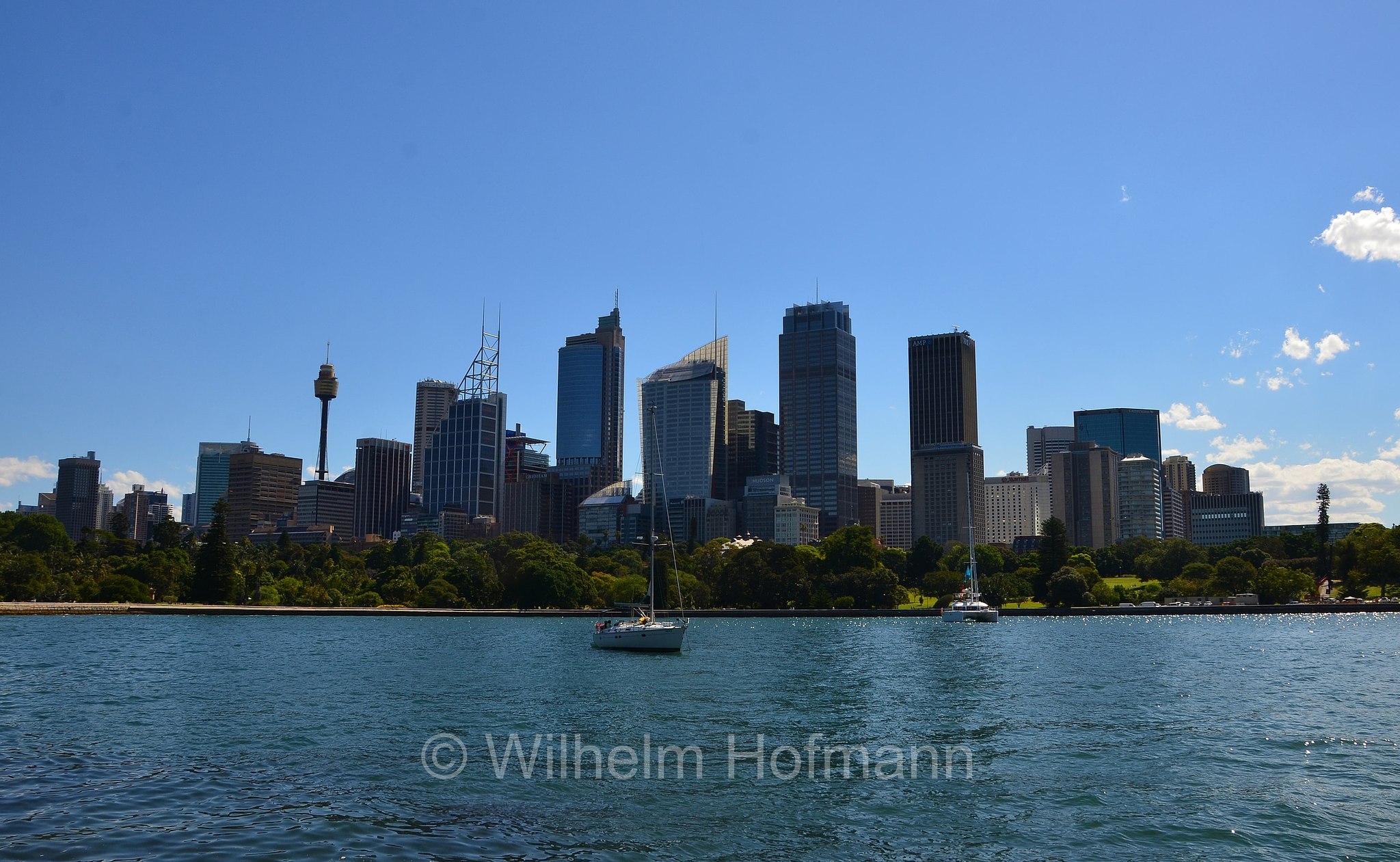 Sydney, Skyline of Sydney, Port Jackson, Sydney Harbour, New South Wales, Nuovo Galles del Sud, Australia, Australien
