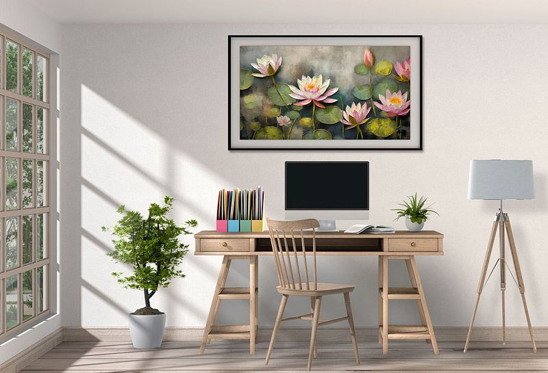 The Grace of Water Lilies – Inspired by Monet