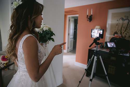 Bride Getting Ready