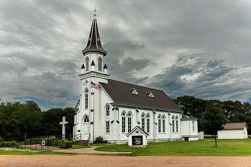 St. Johns Catholic Church - Paionted Church
