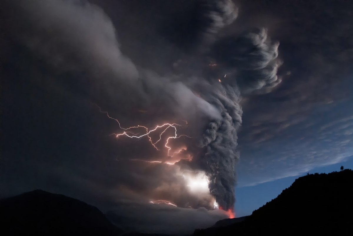 Eyjafjallaj&ouml;kull vulkanutbrudd p&aring; Island i 2010 fotografert av Trond Johansen