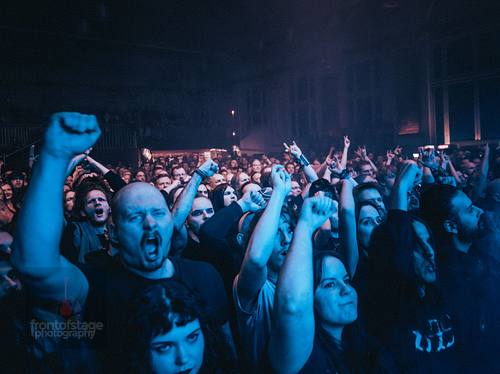 Die schwedische Black‑Metal‑Band Marduk in Huxleys Neuer Welt in Berlin