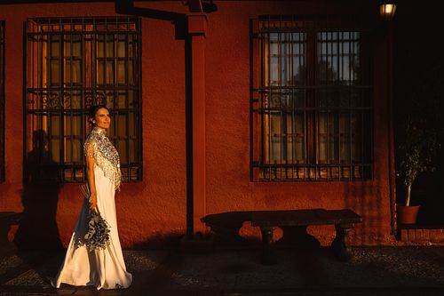 Foto de novia  - Fotografía de boda Santiago