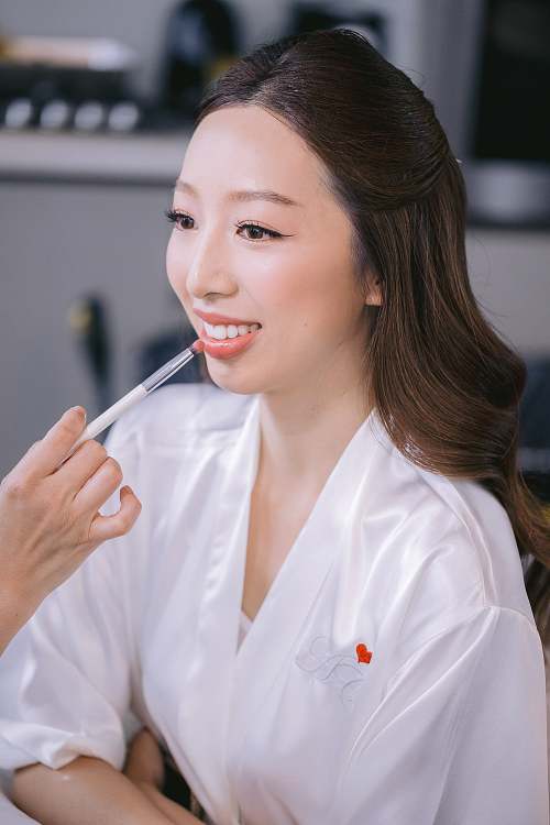 Bride Getting Ready