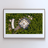 THE ONE - AERIAL PRINTS - "White Roof" - LIMITED EDITION 5 of 5