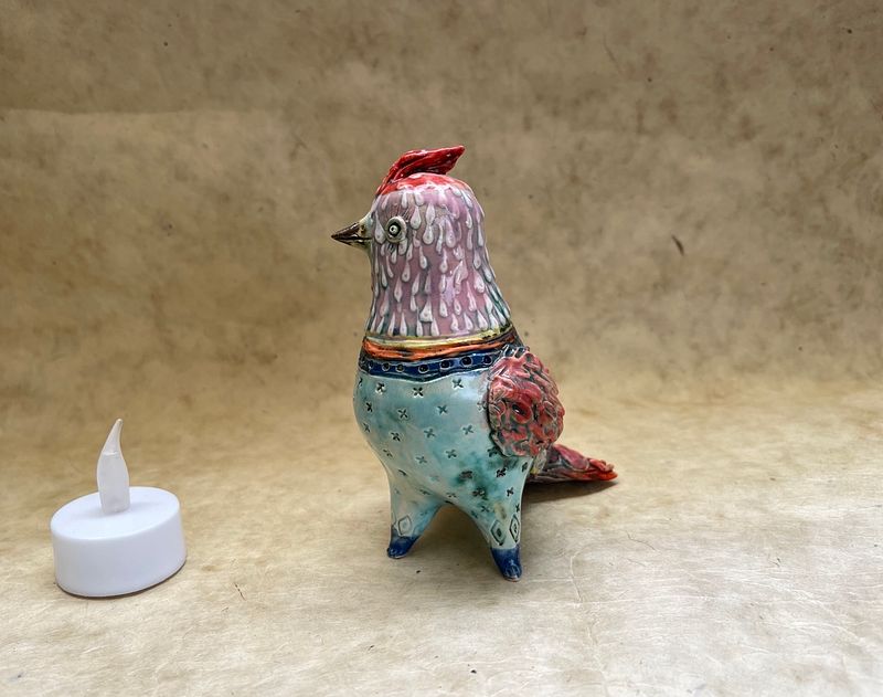 Sommer bird, mini-sculpture