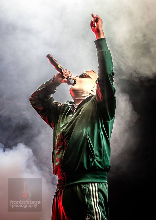 Die deutsche Rap-Band TIEFBASSKOMMANDO auf dem 25. Campus Open Air in Wismar 2025.