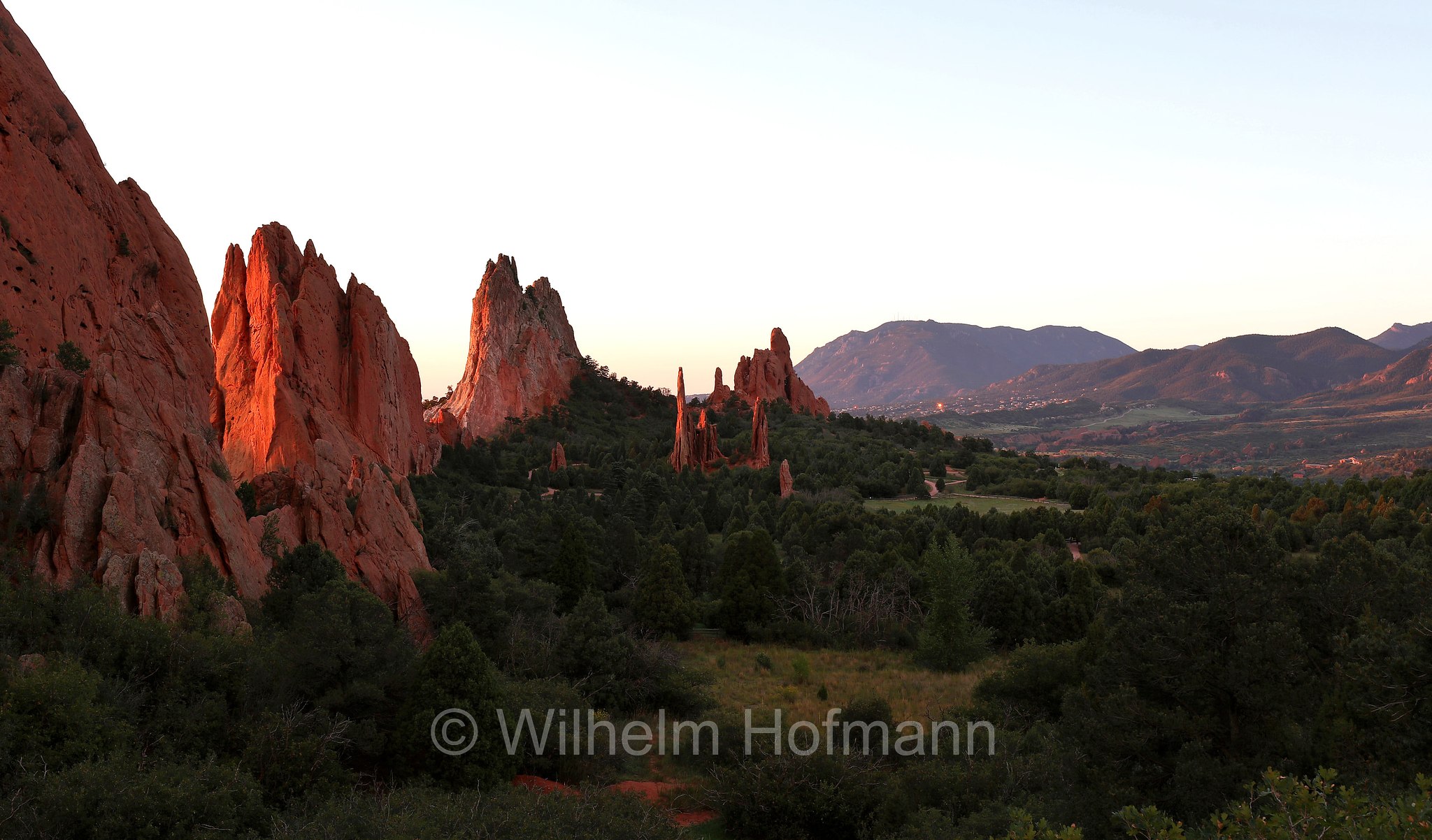Garden Of The Gods, Cathedral Valley, Colorado, USA